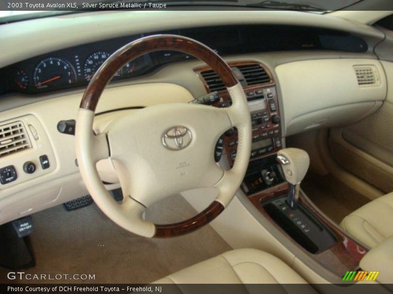 Silver Spruce Metallic / Taupe 2003 Toyota Avalon XLS