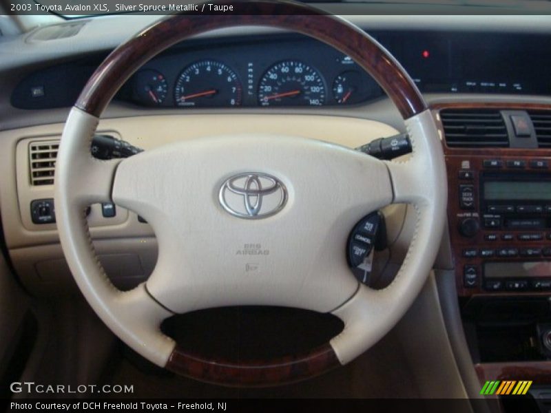 Silver Spruce Metallic / Taupe 2003 Toyota Avalon XLS