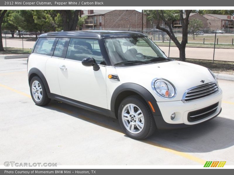 Pepper White / Carbon Black 2012 Mini Cooper Clubman
