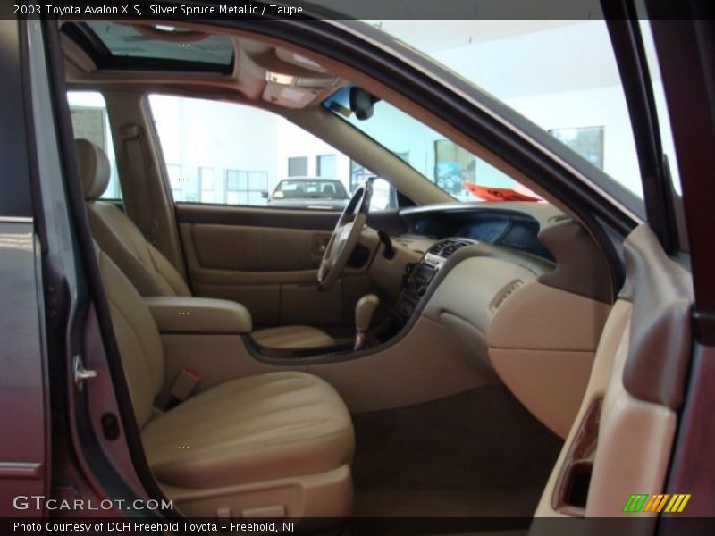 Silver Spruce Metallic / Taupe 2003 Toyota Avalon XLS