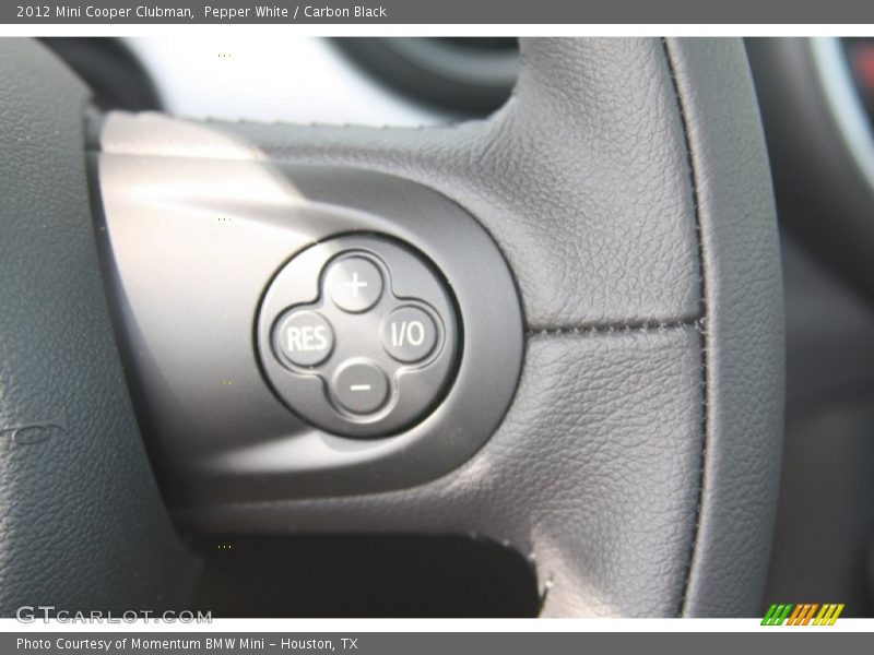 Pepper White / Carbon Black 2012 Mini Cooper Clubman