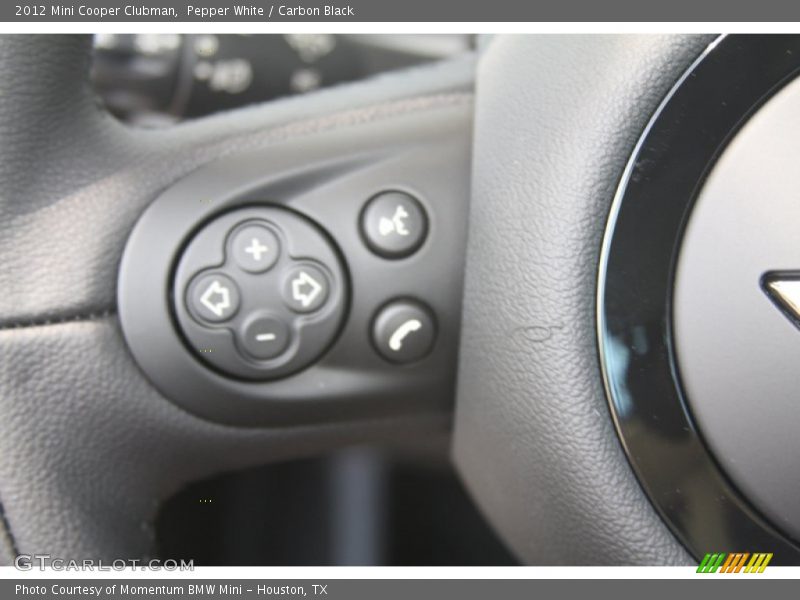 Pepper White / Carbon Black 2012 Mini Cooper Clubman