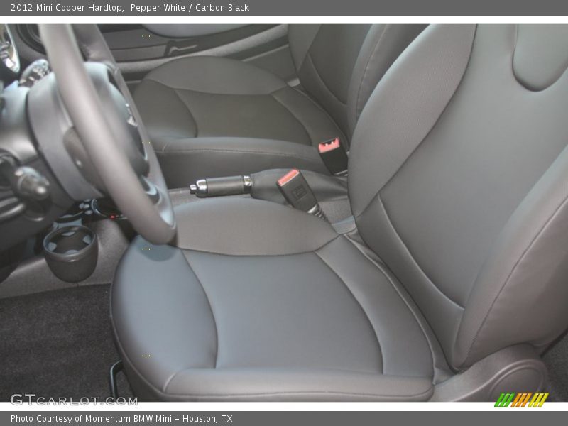 Pepper White / Carbon Black 2012 Mini Cooper Hardtop