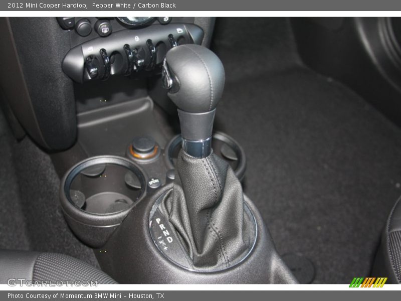 Pepper White / Carbon Black 2012 Mini Cooper Hardtop