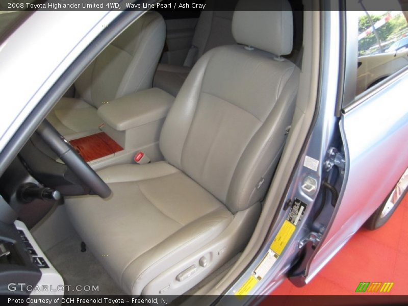 Wave Line Pearl / Ash Gray 2008 Toyota Highlander Limited 4WD