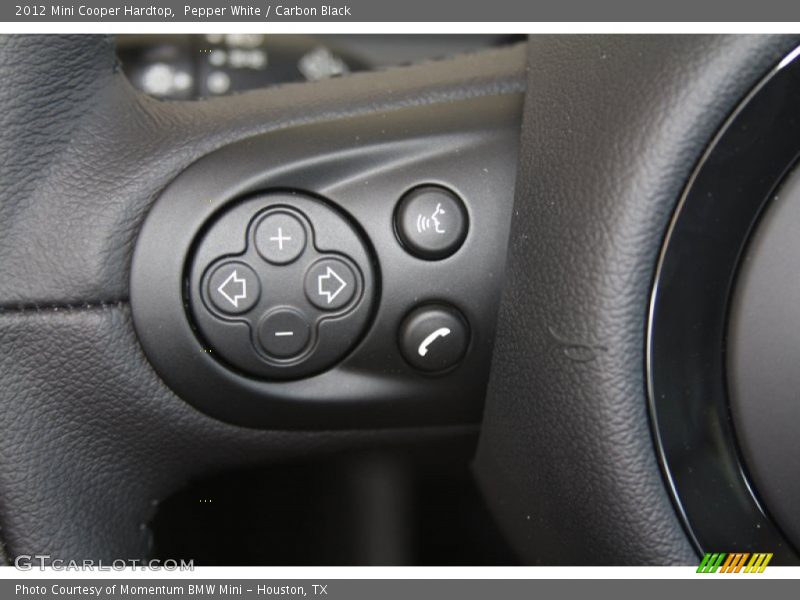 Pepper White / Carbon Black 2012 Mini Cooper Hardtop