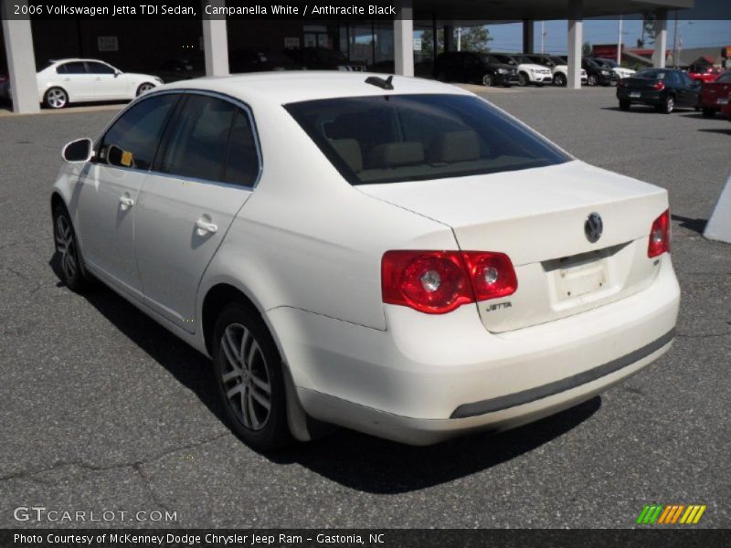 Campanella White / Anthracite Black 2006 Volkswagen Jetta TDI Sedan