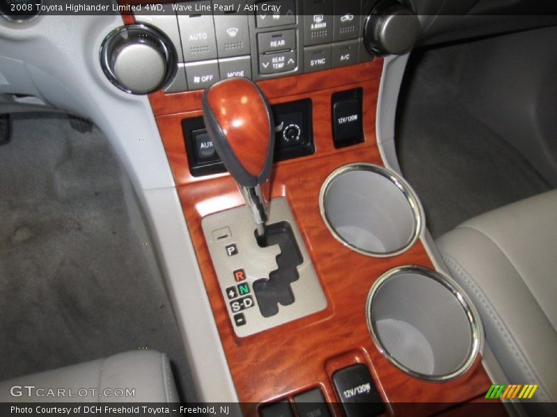 Wave Line Pearl / Ash Gray 2008 Toyota Highlander Limited 4WD