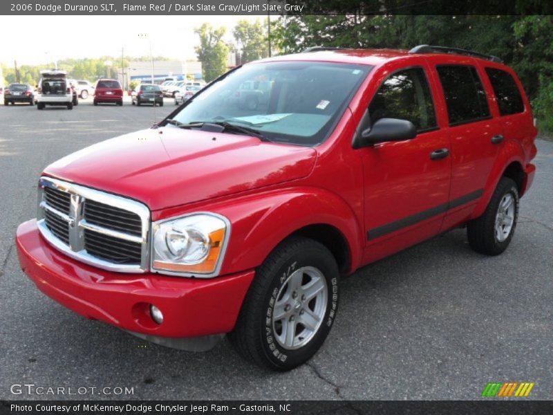 Flame Red / Dark Slate Gray/Light Slate Gray 2006 Dodge Durango SLT