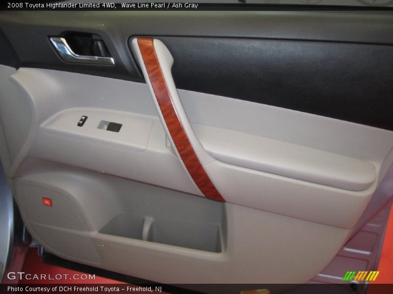 Wave Line Pearl / Ash Gray 2008 Toyota Highlander Limited 4WD