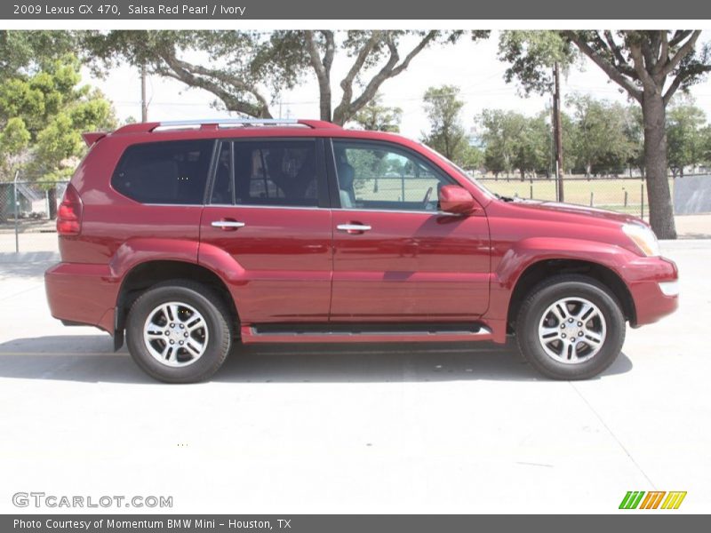 Salsa Red Pearl / Ivory 2009 Lexus GX 470