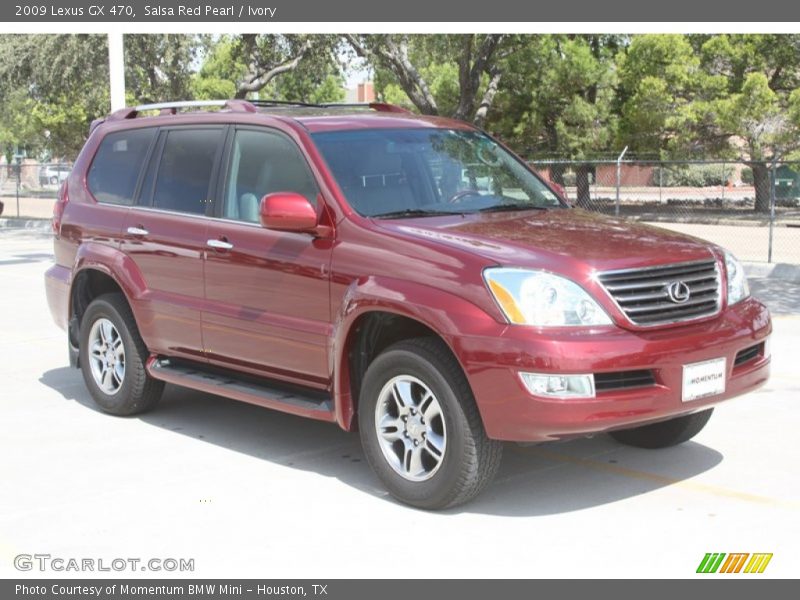 Salsa Red Pearl / Ivory 2009 Lexus GX 470