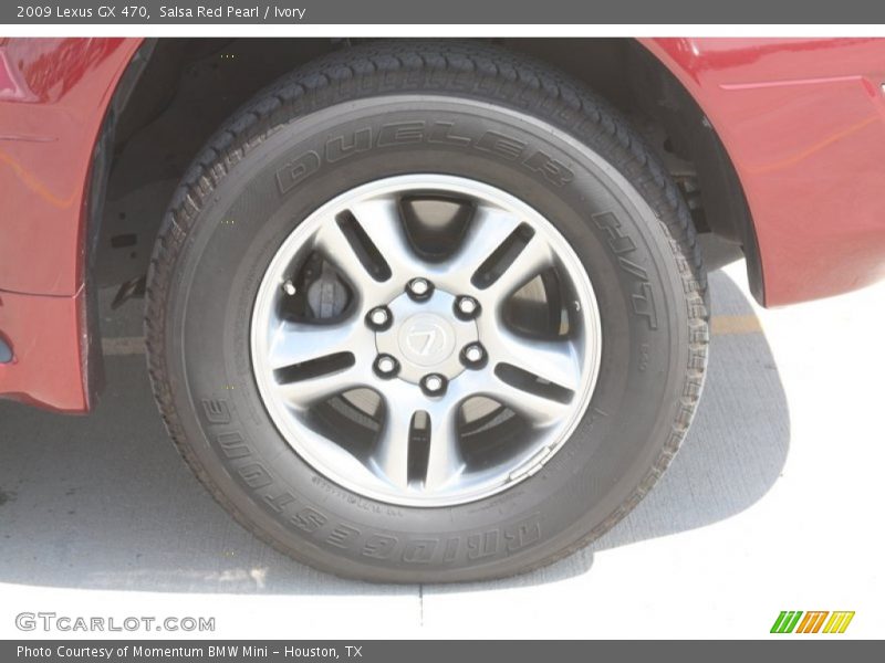 Salsa Red Pearl / Ivory 2009 Lexus GX 470