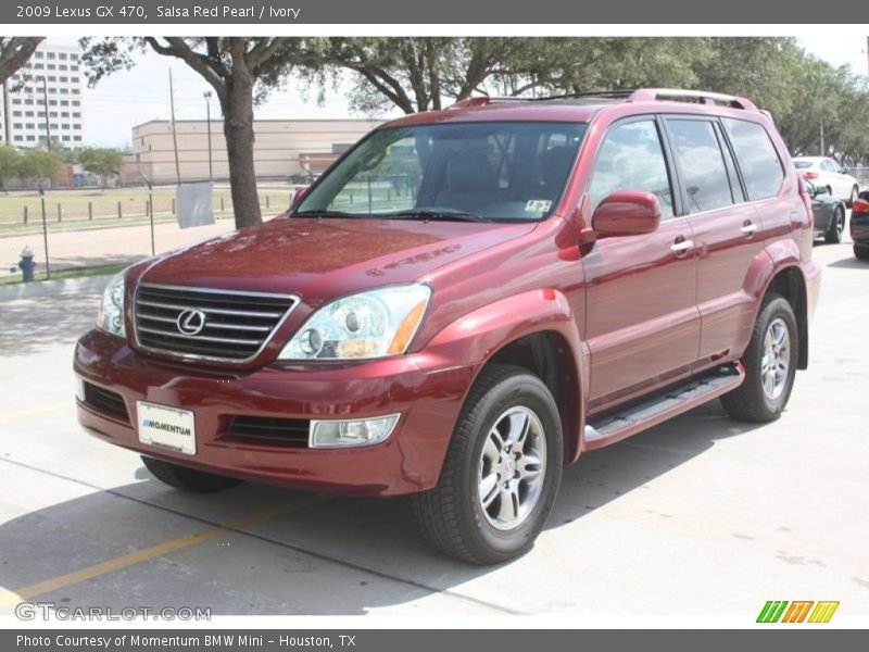 Salsa Red Pearl / Ivory 2009 Lexus GX 470