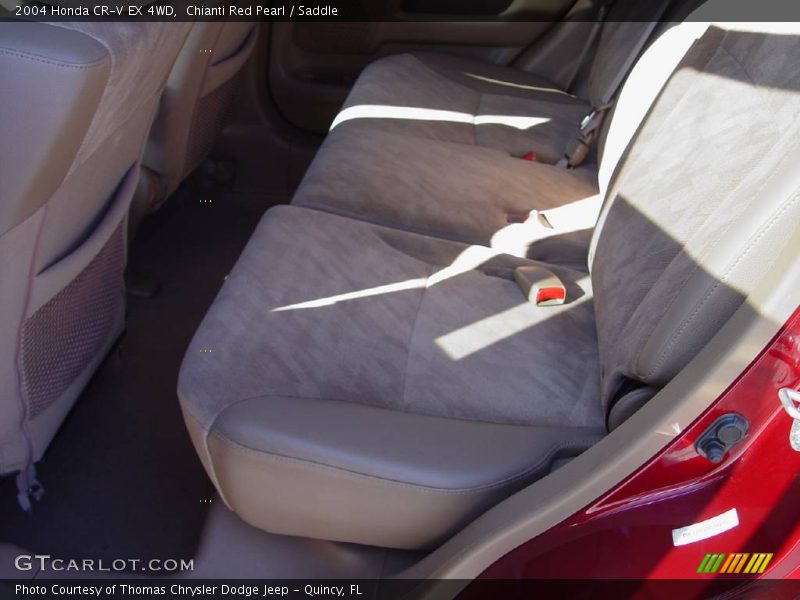 Chianti Red Pearl / Saddle 2004 Honda CR-V EX 4WD