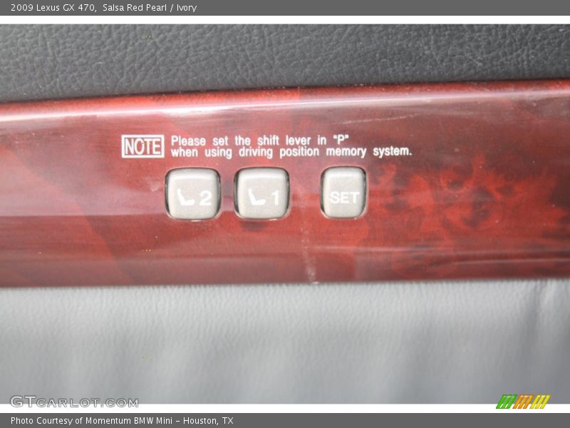 Salsa Red Pearl / Ivory 2009 Lexus GX 470
