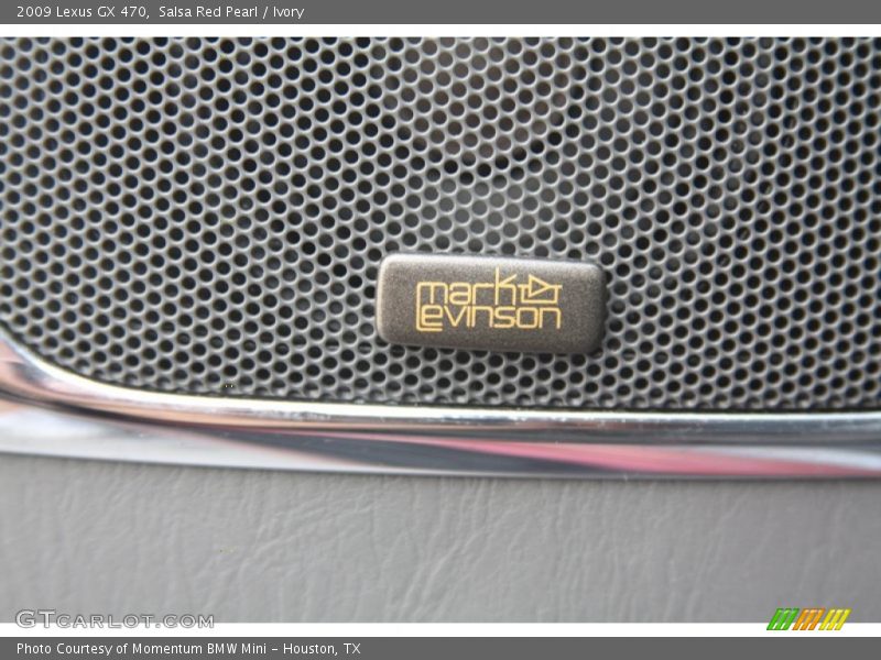 Salsa Red Pearl / Ivory 2009 Lexus GX 470