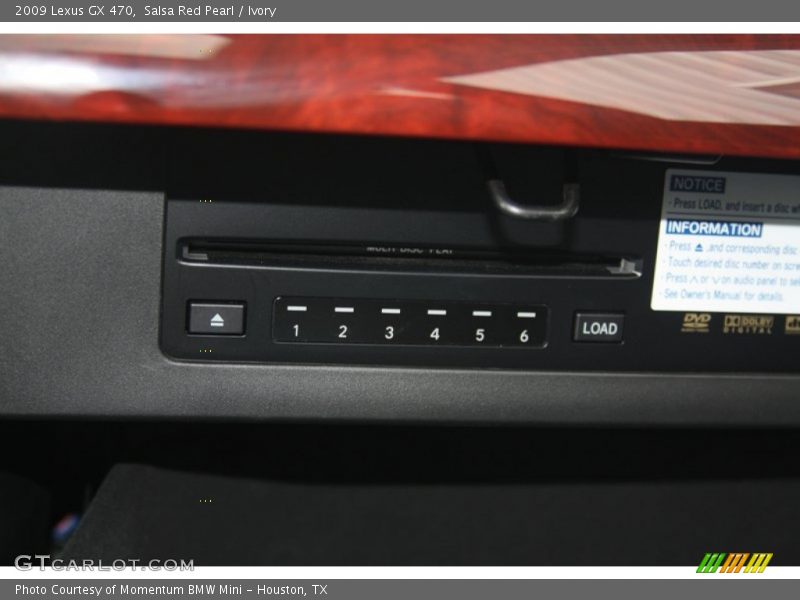 Salsa Red Pearl / Ivory 2009 Lexus GX 470