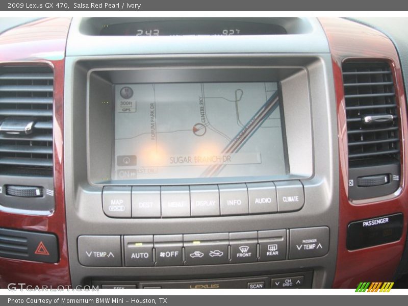 Salsa Red Pearl / Ivory 2009 Lexus GX 470