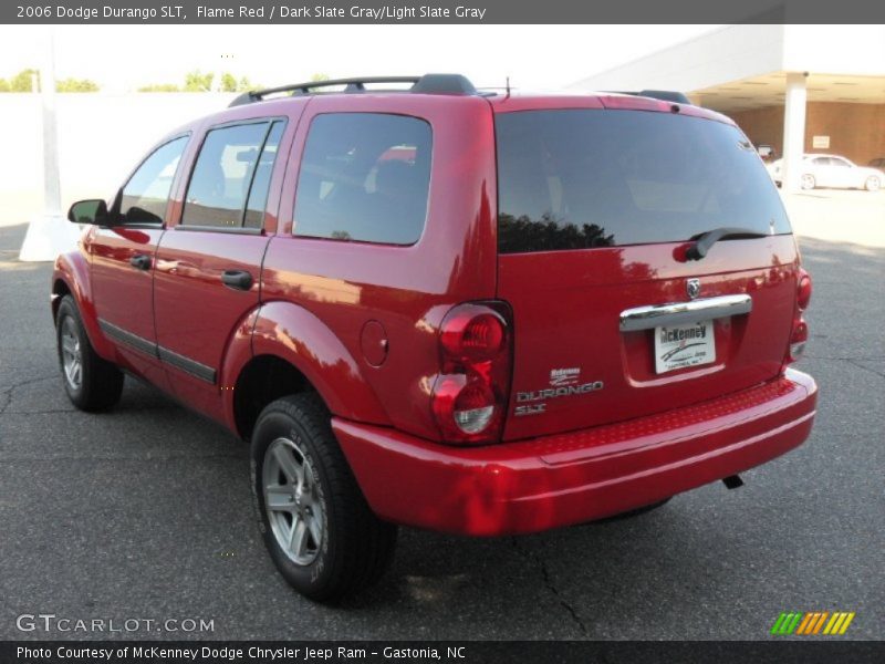 Flame Red / Dark Slate Gray/Light Slate Gray 2006 Dodge Durango SLT