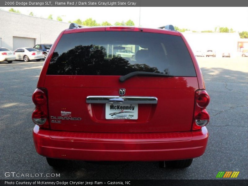 Flame Red / Dark Slate Gray/Light Slate Gray 2006 Dodge Durango SLT