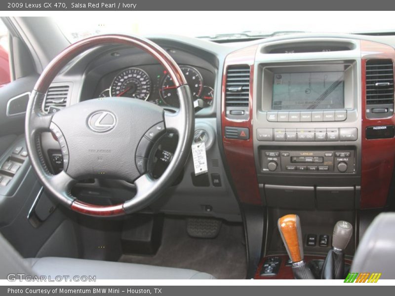 Salsa Red Pearl / Ivory 2009 Lexus GX 470