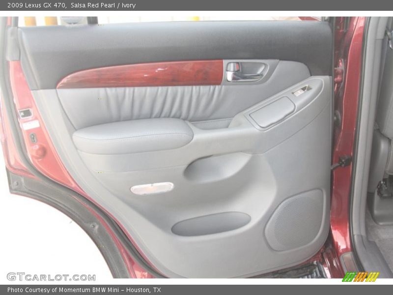 Salsa Red Pearl / Ivory 2009 Lexus GX 470