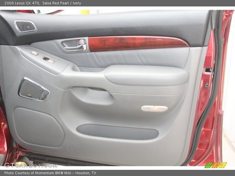 Salsa Red Pearl / Ivory 2009 Lexus GX 470