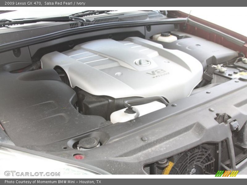 Salsa Red Pearl / Ivory 2009 Lexus GX 470