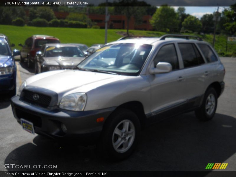 Pewter / Gray 2004 Hyundai Santa Fe GLS 4WD