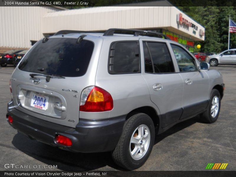 Pewter / Gray 2004 Hyundai Santa Fe GLS 4WD