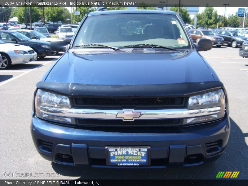Indigo Blue Metallic / Medium Pewter 2004 Chevrolet TrailBlazer LS 4x4
