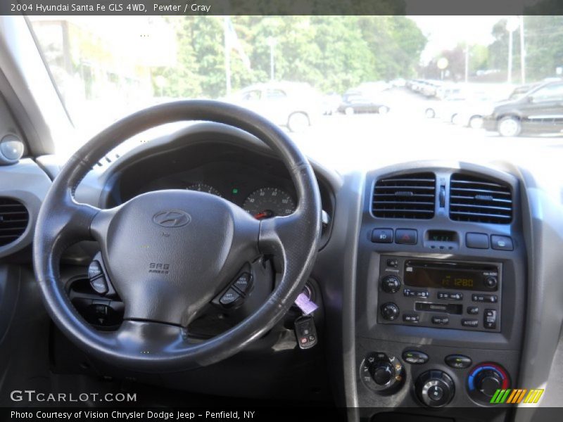 Pewter / Gray 2004 Hyundai Santa Fe GLS 4WD
