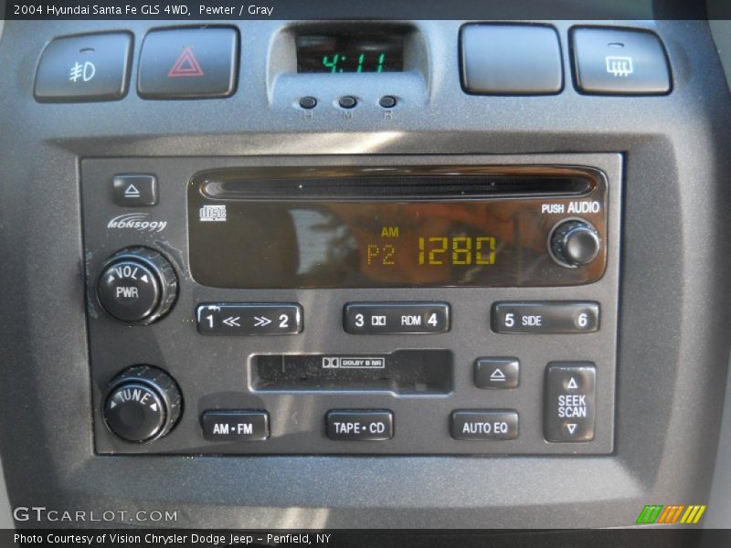 Pewter / Gray 2004 Hyundai Santa Fe GLS 4WD