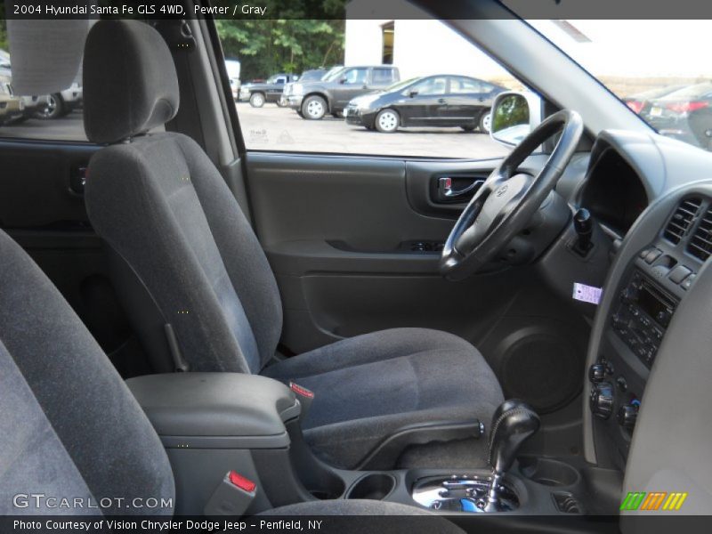 Pewter / Gray 2004 Hyundai Santa Fe GLS 4WD
