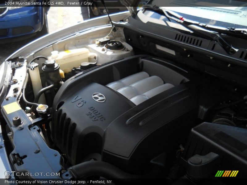 Pewter / Gray 2004 Hyundai Santa Fe GLS 4WD