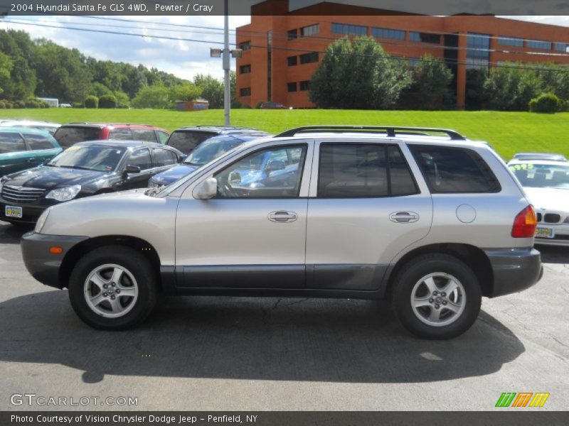 Pewter / Gray 2004 Hyundai Santa Fe GLS 4WD