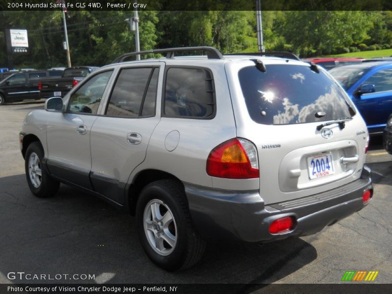 Pewter / Gray 2004 Hyundai Santa Fe GLS 4WD