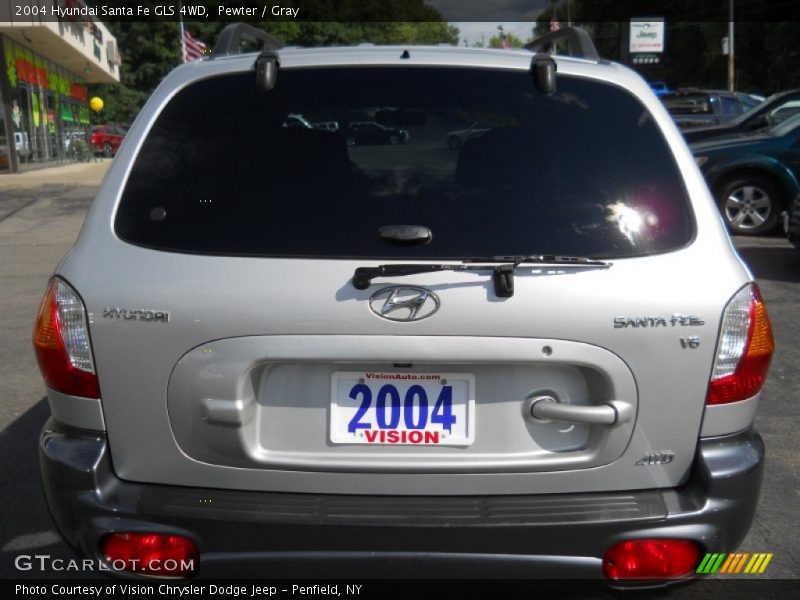 Pewter / Gray 2004 Hyundai Santa Fe GLS 4WD