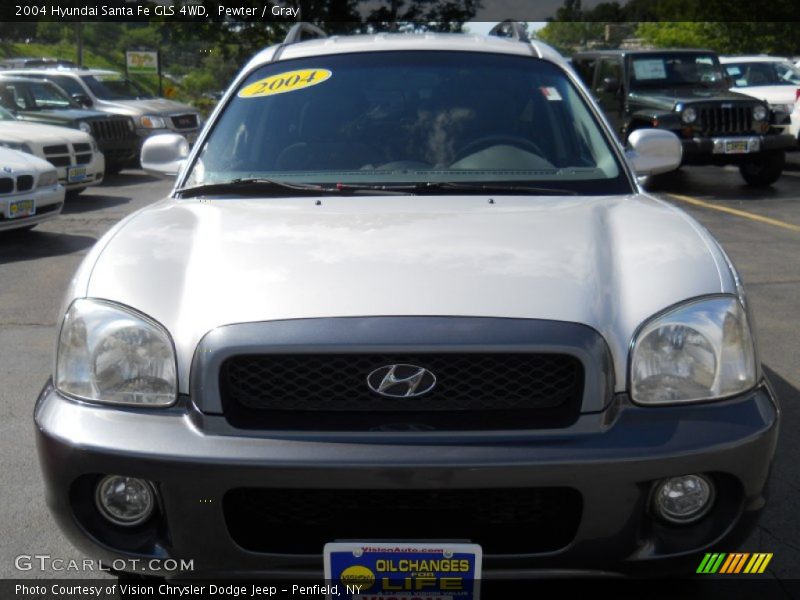 Pewter / Gray 2004 Hyundai Santa Fe GLS 4WD