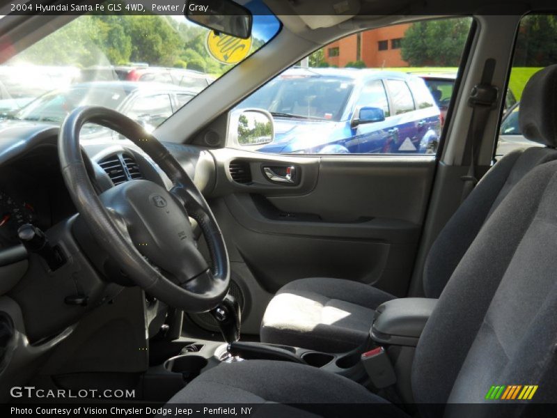 Pewter / Gray 2004 Hyundai Santa Fe GLS 4WD