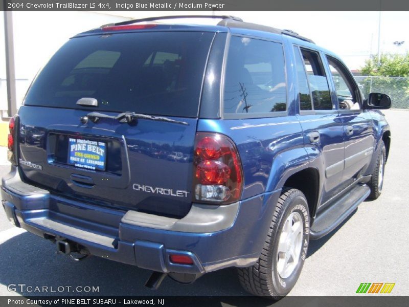 Indigo Blue Metallic / Medium Pewter 2004 Chevrolet TrailBlazer LS 4x4