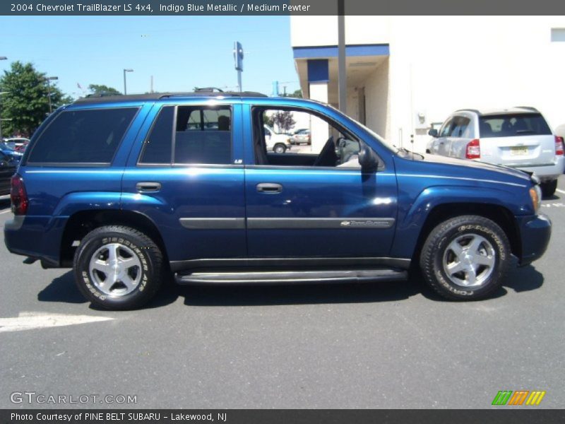 Indigo Blue Metallic / Medium Pewter 2004 Chevrolet TrailBlazer LS 4x4