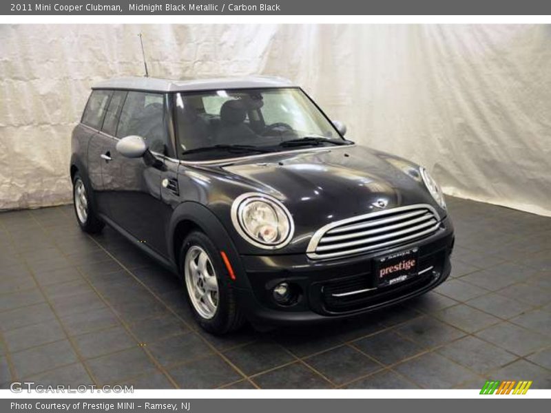 Midnight Black Metallic / Carbon Black 2011 Mini Cooper Clubman