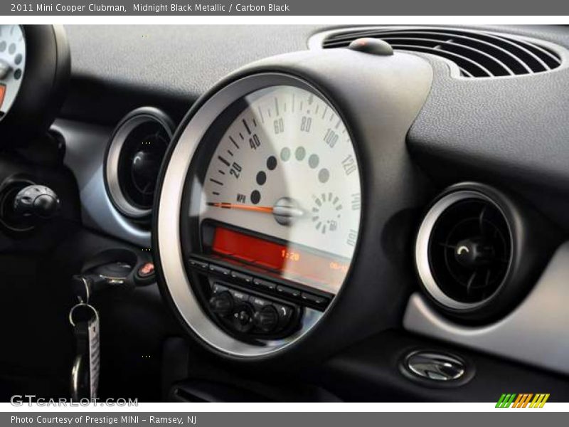 Midnight Black Metallic / Carbon Black 2011 Mini Cooper Clubman