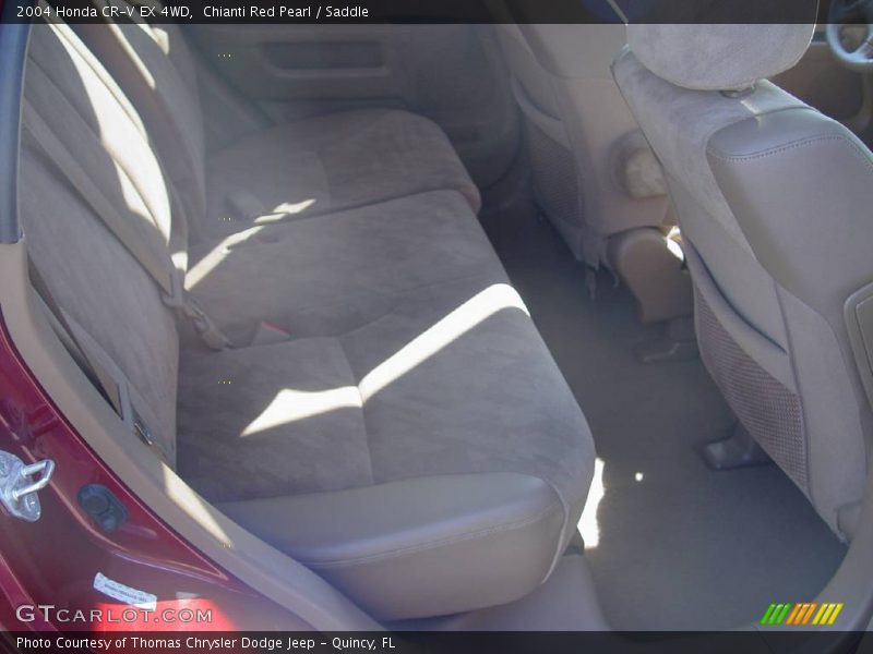 Chianti Red Pearl / Saddle 2004 Honda CR-V EX 4WD