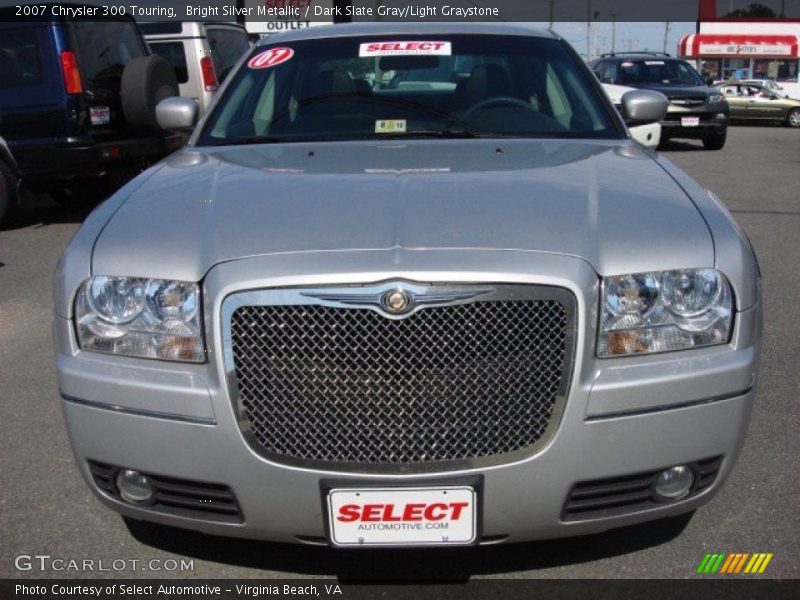 Bright Silver Metallic / Dark Slate Gray/Light Graystone 2007 Chrysler 300 Touring