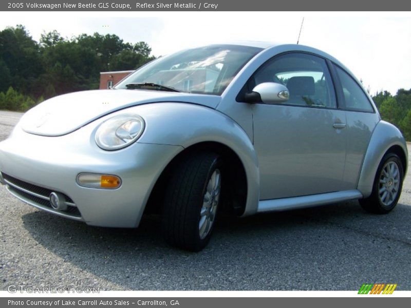 Reflex Silver Metallic / Grey 2005 Volkswagen New Beetle GLS Coupe