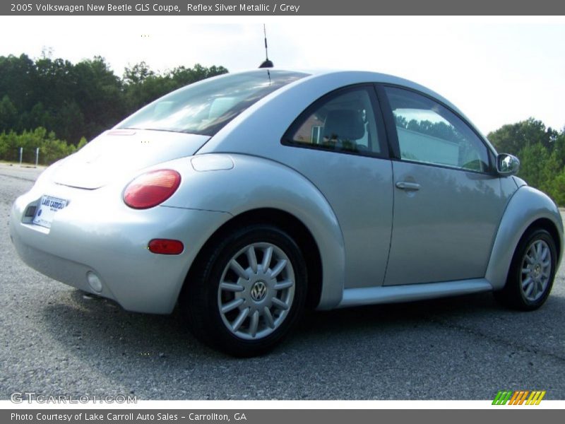 Reflex Silver Metallic / Grey 2005 Volkswagen New Beetle GLS Coupe
