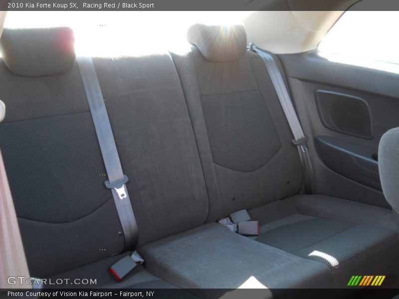 Racing Red / Black Sport 2010 Kia Forte Koup SX